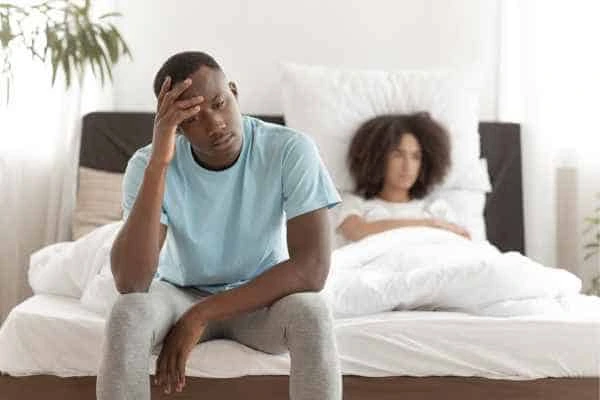 Man upset about ED symptoms Elstree Park