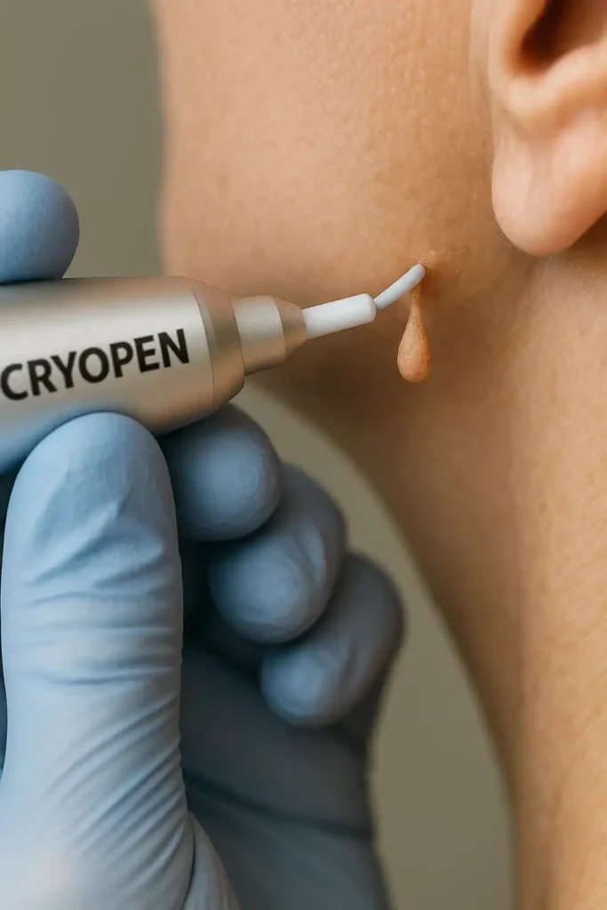 Cryopen for skin tags removal Elstree Park speak to our team today!